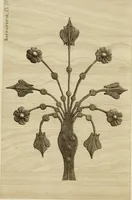 An illustration from Serrurerie du moyen-âge : les ferrures de portes (1858)