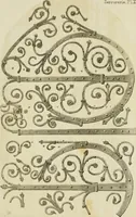 An illustration from Serrurerie du moyen-âge : les ferrures de portes (1858)