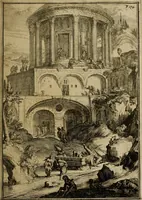 An illustration from Servatii Gallæi Dissertationes de sibyllis earumque oraculis, cum figuris æneis (1688)