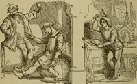 An illustration from Sesame & lilies, The two paths, & The king of the golden river (1909)