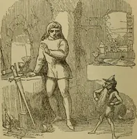 An illustration from Sesame & lilies, The two paths, & The king of the golden river (1909)