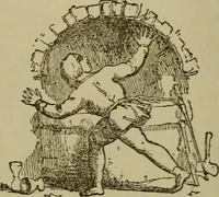 An illustration from Sesame & lilies, The two paths, & The king of the golden river (1909)
