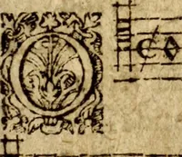 An illustration from Sessanta salmi di David : tradotti in rime volgari italiane, secondo la verità del testo hebreo, col cantico di Simeone, e i dieci comandamenti de la Legge : ogni cosa insieme col canto (1566)