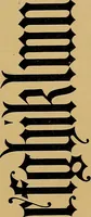 An illustration from A set of alphabets of all the various hands of modern use : with examples in each style, designed as a text book (1877)