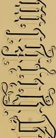 An illustration from A set of alphabets of all the various hands of modern use : with examples in each style, designed as a text book (1877)