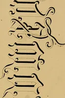An illustration from A set of alphabets of all the various hands of modern use : with examples in each style, designed as a text book (1877)