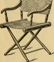 An illustration from Seventeenth annual illustrated catalogue and price list of folding chairs and invalid rolling chairs. (1879)