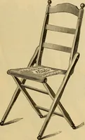 An illustration from Seventeenth annual illustrated catalogue and price list of folding chairs and invalid rolling chairs. (1879)