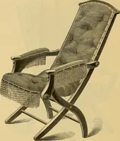An illustration from Seventeenth annual illustrated catalogue and price list of folding chairs and invalid rolling chairs. (1879)