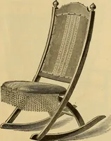 An illustration from Seventeenth annual illustrated catalogue and price list of folding chairs and invalid rolling chairs. (1879)