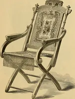 An illustration from Seventeenth annual illustrated catalogue and price list of folding chairs and invalid rolling chairs. (1879)