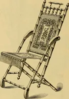 An illustration from Seventeenth annual illustrated catalogue and price list of folding chairs and invalid rolling chairs. (1879)