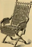 An illustration from Seventeenth annual illustrated catalogue and price list of folding chairs and invalid rolling chairs. (1879)