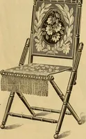 An illustration from Seventeenth annual illustrated catalogue and price list of folding chairs and invalid rolling chairs. (1879)