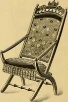 An illustration from Seventeenth annual illustrated catalogue and price list of folding chairs and invalid rolling chairs. (1879)
