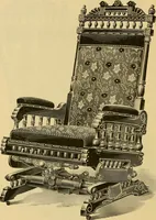 An illustration from Seventeenth annual illustrated catalogue and price list of folding chairs and invalid rolling chairs. (1879)