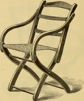 An illustration from Seventeenth annual illustrated catalogue and price list of folding chairs and invalid rolling chairs. (1879)