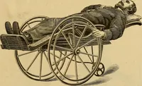 An illustration from Seventeenth annual illustrated catalogue and price list of folding chairs and invalid rolling chairs. (1879)