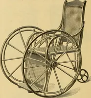 An illustration from Seventeenth annual illustrated catalogue and price list of folding chairs and invalid rolling chairs. (1879)
