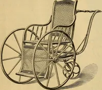 An illustration from Seventeenth annual illustrated catalogue and price list of folding chairs and invalid rolling chairs. (1879)