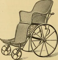 An illustration from Seventeenth annual illustrated catalogue and price list of folding chairs and invalid rolling chairs. (1879)