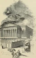 An illustration from The Seven wonders of the world, with their associations in art and history (1878)