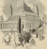 An illustration from The Seven wonders of the world, with their associations in art and history (1878)