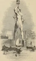 An illustration from The Seven wonders of the world, with their associations in art and history (1878)