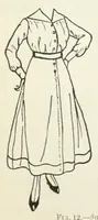 An illustration from Sewing for girls' club work (1919)