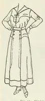 An illustration from Sewing for girls' club work (1919)