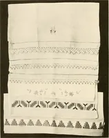 An illustration from Sewing; handicraft for girls; a graded course for city and rural schools (1918)