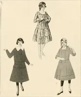 An illustration from Sewing; handicraft for girls; a graded course for city and rural schools (1918)