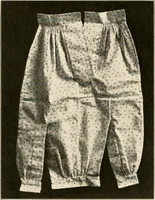 An illustration from Sewing; handicraft for girls; a graded course for city and rural schools (1918)