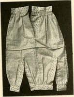An illustration from Sewing; handicraft for girls; a graded course for city and rural schools (1918)