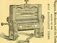 An illustration from Sewing machine gazette (1874)
