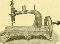 An illustration from Sewing machine gazette (1874)