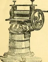 An illustration from Sewing machine gazette (1874)