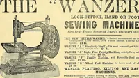 An illustration from Sewing machine gazette (1874)