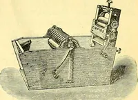 An illustration from Sewing machine gazette (1874)