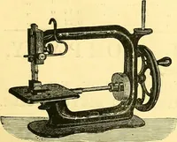 An illustration from Sewing machine gazette (1874)