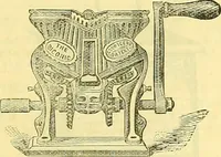An illustration from Sewing machine gazette (1874)