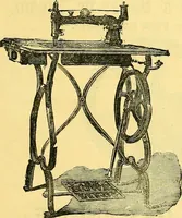 An illustration from Sewing machine gazette (1874)