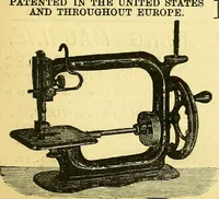 An illustration from Sewing machine gazette (1874)