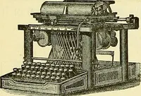 An illustration from Sewing machine gazette (1874)