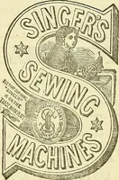 An illustration from Sewing machine gazette (1874)