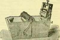 An illustration from Sewing machine gazette (1874)