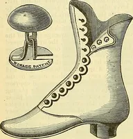 An illustration from Sewing machine gazette (1874)