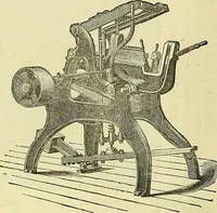 An illustration from Sewing machine gazette (1874)