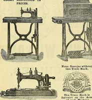 An illustration from Sewing machine gazette (1874)