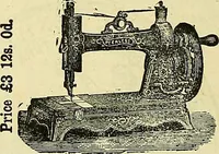 An illustration from Sewing machine gazette (1874)